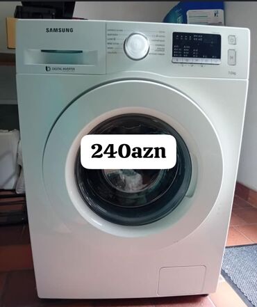 Soyuducular: Paltaryuyan maşın Samsung, 7 kq, İşlənmiş, Avtomat, Ünvandan götürmə, Ödənişli çatdırılma