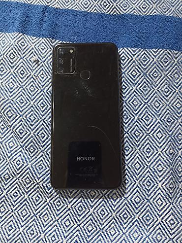 Honor: Honor 9A, Б/у, 64 ГБ, цвет - Черный, 2 SIM — 1