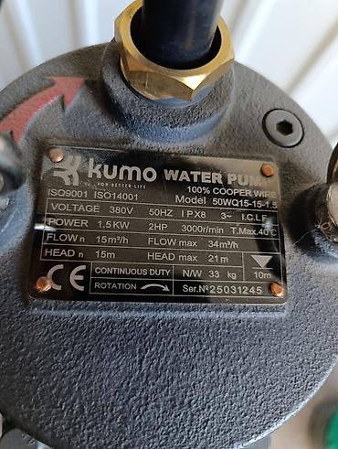 pump: Погружные дренажно-фекальные насосы Kumo WATER PUMP (серия 50WQ) — 4