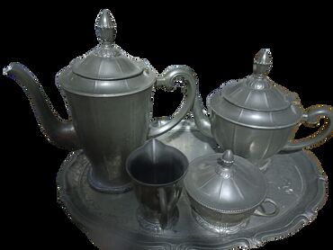 Наборы посуды и сервизы: Чайный набор, цвет - Серый