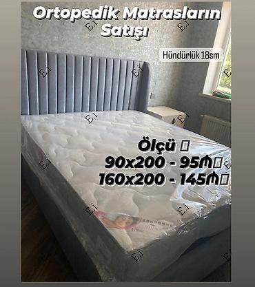 satin parça: Ortopedik matrasların satışı • Hündürlük: 18 sm • Ölçülər və — 1