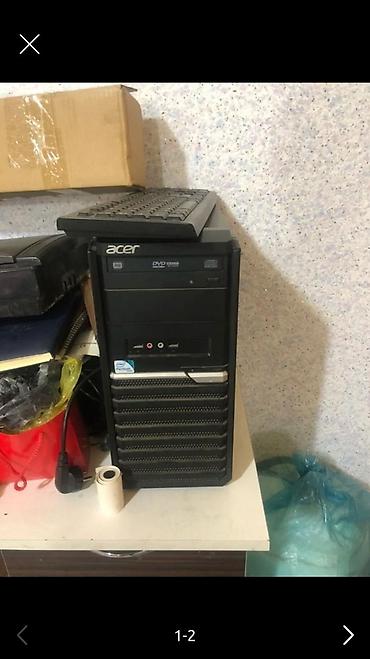 kontakt home komputer ucuz: Acer masaüstü kompüter (tower) Xüsusiyyətlər: - Korpus: Acer qüllə — 1