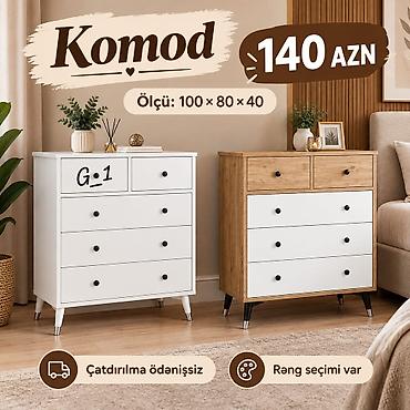 Komod – G1 modeli Ölçüsü: 100 × 80 × 40 sm Müasir və zövqlü dizayna lalafo.az -da Komod – G1 modeli Ölçüsü: 100 × 80 × 40 sm Müasir və zövqlü dizayna