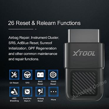 Alati za automobile: NOVO- XTOOL Anyscan A30X Bluetooth OBD2 26+ reseta Anyscan A30X auto — 4