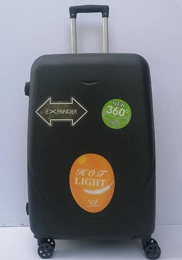 Putni koferi i torbe: Tvrdi kofer za putovanja sa 360° točkićima i mogućnošću proširenja — 2