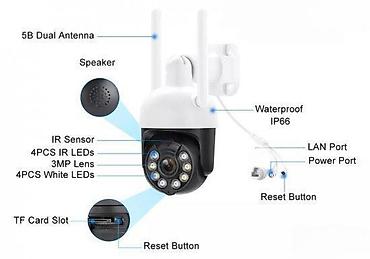 Rasveta: Kamera.Video nadzor 4kam.10mpx WIFI P2P PTZ SOLARNE HARDDISK. AKCIJA — 12