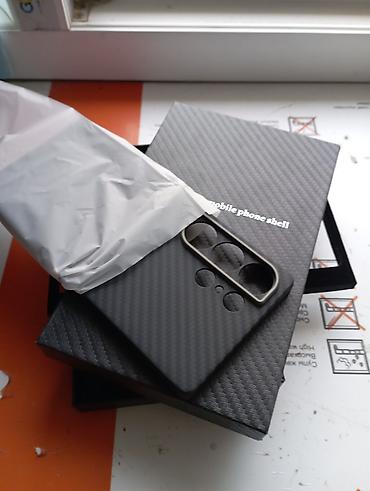наушники ретро: Новый карбоновый чехол для Samsung S25 Ultra. ✅ Новый, не — 1