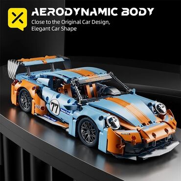 домик для куклы барби: Конструктор Porshe 911, 36 см, на пульте дистанционного управления с