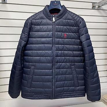 Мужская куртка, S, M, Us Polo Assn, Новый, цвет - Синий, Самовывоз