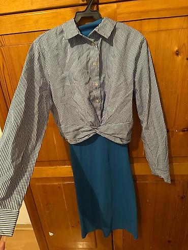 Домашняя одежда: Набор одежды из 4 предметов: 1) Серые спортивные штаны - Прямой крой — 38