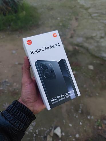14 pri: Redmi Note 14, 256 GB, rəng - Qara — 1