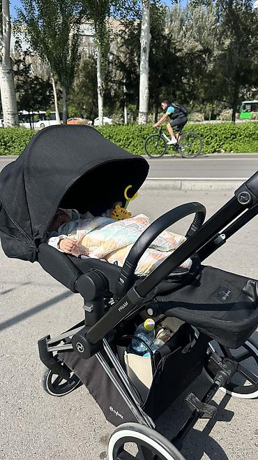 anex e type: Коляска, Cybex, цвет - Черный, Б/у, Самовывоз, Бесплатная доставка — 1