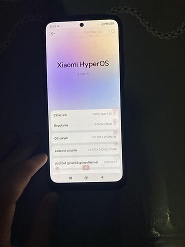 redmi pad: Redmi Note 12S, 256 GB, rəng - Qara, Simsiz şarj, Sənədlərlə, Barmaq izi — 4