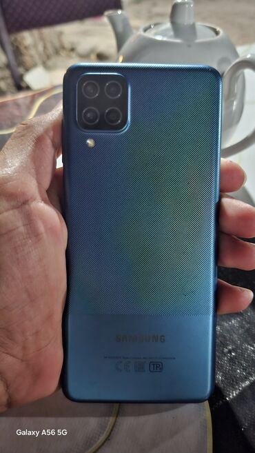 hard disk satisi: Samsung Galaxy A12, 128 ГБ, цвет - Синий, Сенсорный