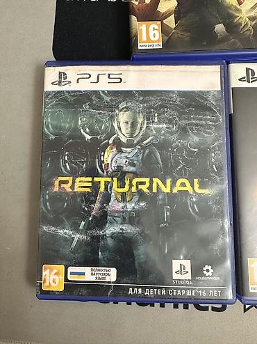Техника и электроника: Игры PS5. Spider Man Miles Morales, Sniper Elite 5, Returnal. Диски в — 2