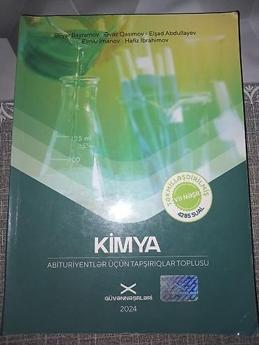 Книги и журналы: Məhsul: Kimya və Fizika üzrə hazırlıq vəsaitləri (3 kitab) 1) “KİMYA — 2