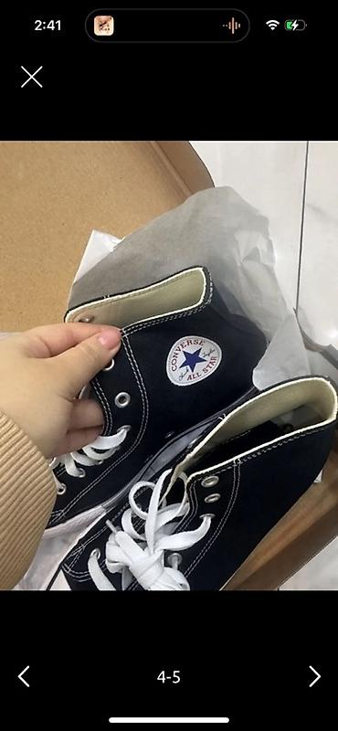 converse canta: Endirim eliye bileremOriginal ve teze!Klassik qara 39razmer “Converse — 4