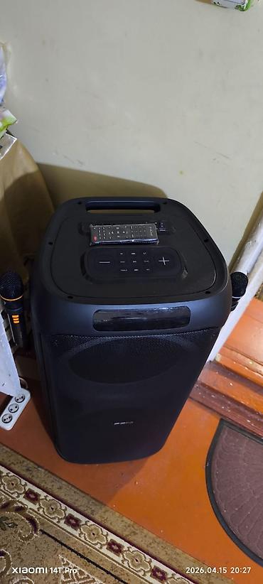 foni: Parti/karaoke səs sistemi – FONI markalı böyük portativ kolon 3 defe — 1