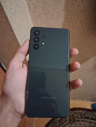 iphone 12 pri: Samsung Galaxy A32, 64 GB, rəng - Qara, Qırıq — 3