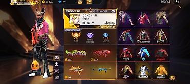 fire: Игровой аккаунт Free Fire - Уровень профиля: 70 - Ник: QDMON FF (с — 1