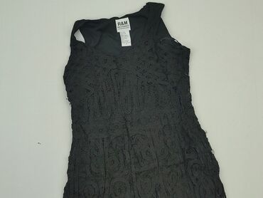 czarne bluzki bez rękawów: Sukienka, M, stan - Dobry