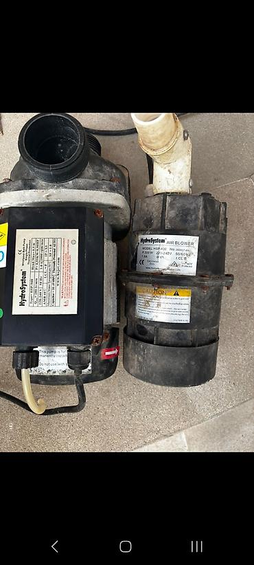 Hydrosystem hidromasaj vannası üçün nasos və hava üfürücüsü (komplekt) lalafo.az -da Hydrosystem hidromasaj vannası üçün nasos və hava üfürücüsü (komplekt)