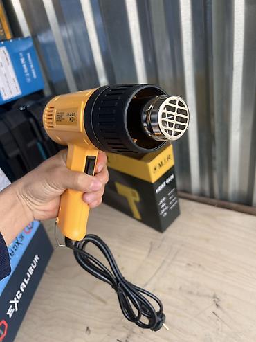 большой строительный фен: Технический фен M.I.R (Heat Gun) - Мощность: 1600 Вт - Напряжение — 3