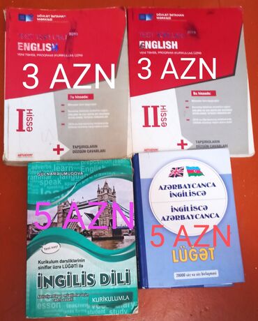 ingilis dili test kitapları: Ingilis dili test toplusu 3 AZN Nərgiz Nəcəf qayda kitabı. 5