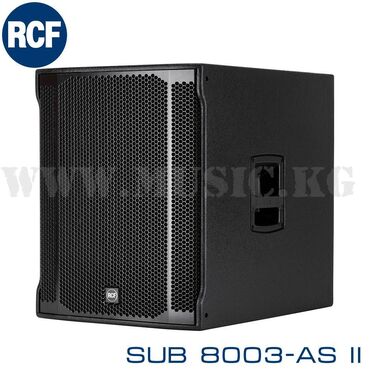 звуковая система: Активный сабвуфер RCF SUB 8003-AS II Активный сабвуфер, усилитель