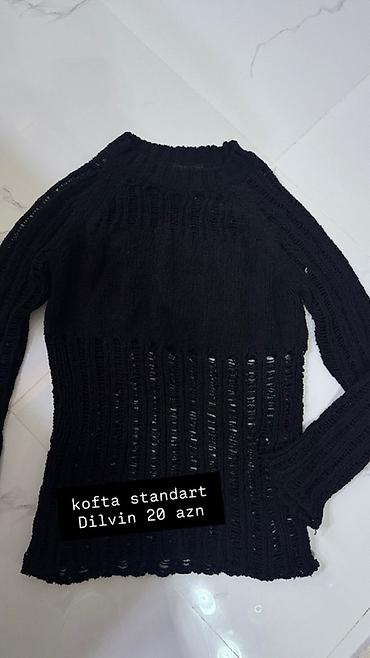 bel sumkasi: - Qara açıq naxışlı trikotaj kofta – Dilvin, standart ölçü. Qiymət: 20 — 1