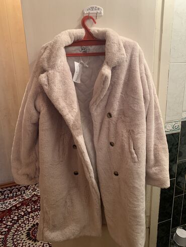 пальто тедди бишкек цена: Шуба, Длинная модель, Корея, 2XL (EU 44), 3XL (EU 46)