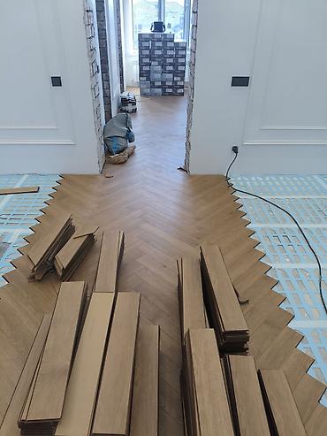 Напольные работы: Укладка пола, Реставрация разного типа пола, Шлифовка пола | Паркетная доска, Наливные полы, Кварц-винил Больше 6 лет опыта at lalafo.kg — 1 Напольные работы: Укладка пола, Реставрация разного типа пола, Шлифовка пола | Паркетная доска, Наливные полы, Кварц-винил Больше 6 лет опыта — 1