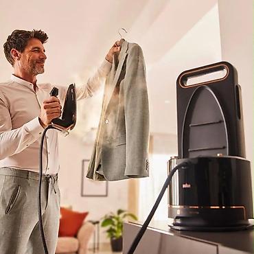 Утюги с парогенератором: Braun CareStyle 9 IS 9090 *Braun CareStyle 9 IS 9090 güclü buxar — 5