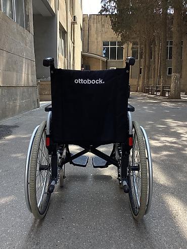 Инвалидные коляски: Ottobock əlil arabası - Brend/model: Ottobock (orijinal logo arxada) — 4