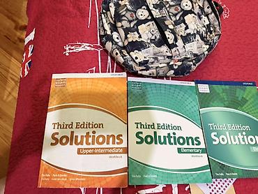 canta satışı: Oxford Solutions Third Edition dəftərləri dəsti - Nəşriyyat: Oxford — 1