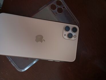 telef: IPhone 11 Pro Max, 256 GB, Matte Gold, Face ID, Simsiz şarj