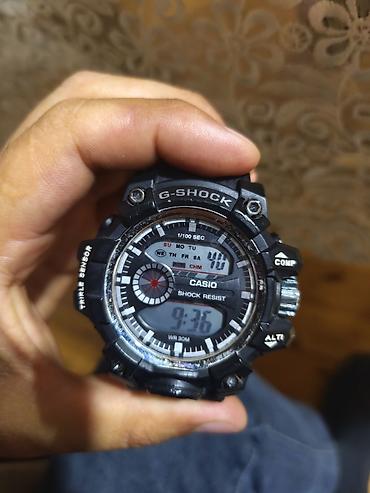 Aksesuarlar: CASIO G-SHOCK kişi saatı Xüsusiyyətlər: - Korpus: zərbəyə davamlı — 3