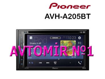 maşin üçün kamera: Pioneer avh-a205bt dvd-monitor dvd-monitor ve android monitor hər