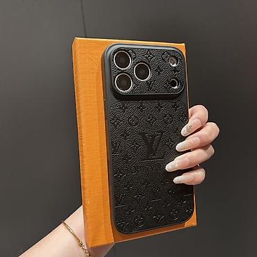 philips xenium: Премиальные чехлы для iPhone с рельефным монограммным узором LV. - — 2