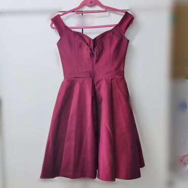 Платья: Бальное платье, Длинная модель, цвет - Красный, 2XL (EU 44), 3XL (EU 46), В наличии