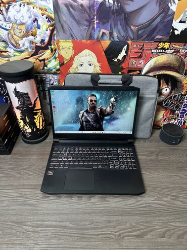 купить ноутбук acer nitro 5: Ноутбук, Acer, 32 ГБ ОЗУ, AMD Ryzen 7, 15.6 ", Б/у, Для несложных задач, память SSD