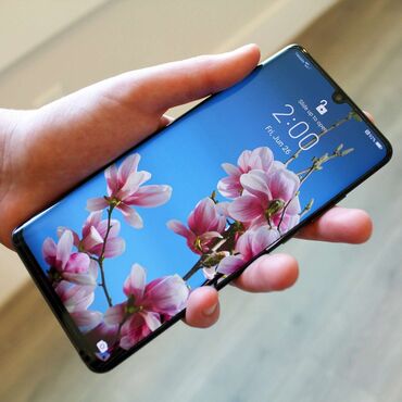 Мобильные телефоны и аксессуары: Huawei P30 Pro, 256 ГБ, цвет - Синий, Гарантия, Отпечаток пальца, Беспроводная зарядка
