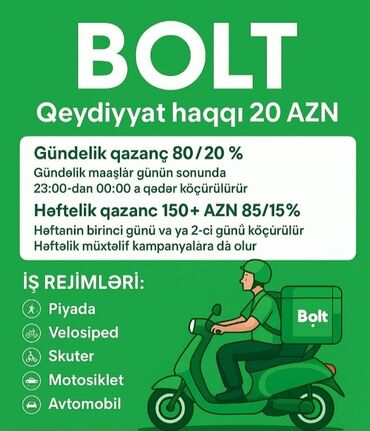 merdekanda is elanlari 2023: Bold kuriyeri ol aylıq 3000 aznə qədər qazanmaq zmümkündür ✅ Pulsuz