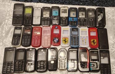 Digər ehtiyat hissələri: Köhnə model mobil telefon korpusları və ehtiyat hissələri dəsti - — 1