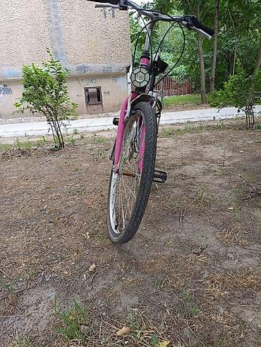 Городской велосипед с низкой рамой - Колеса 24" с дорожными