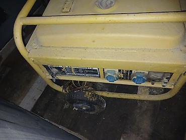 razetka satisi: Benzinli generator – AST17500EBTH Texniki xüsusiyyətlər: - Təkfazalı — 5