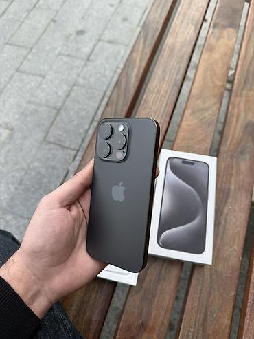 Apple iPhone: IPhone 15 Pro, 256 GB, Qara, Face ID — 21