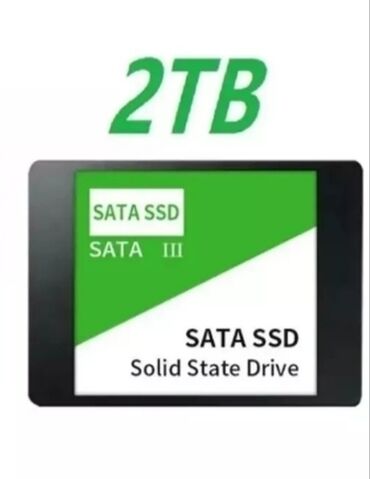 ssd для серверов sata iii: Маалымат алып жүрүүчү, Жаңы, SSD, 2 ТБ, 2.5", ПК үчүн