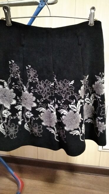 Юбки: Теплая юбочка. Длина 60см. Юбка 8клинка на подкладке дл 50см — 4