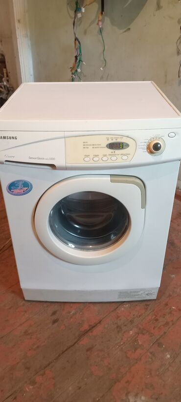 Paltaryuyan maşınlar: Paltaryuyan maşın Samsung, 5 kq, Avtomat, Qurutmasız, Kredit yoxdur